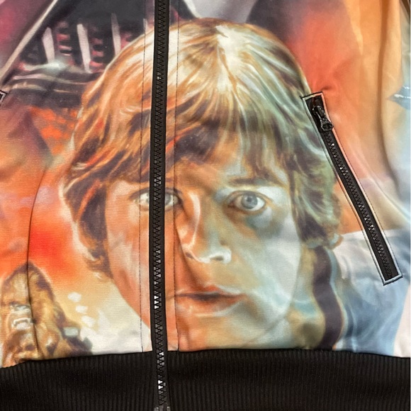 Limited Edition Discontinued Star Wars Adidas Zip Up track jacket - Picture 5 of 7